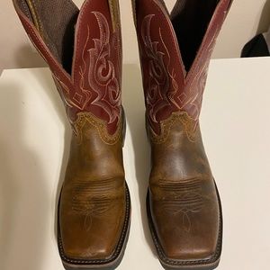 Mens Justin Work Boots